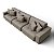 Sofá Retrátil e Reclinável Estocolmo 3,56m em Suede Real Castor - Home Mobily - Imagem 3