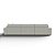 Sofá Retrátil e Reclinável Estocolmo 3,86m em Suede Urbana Off White - Home Mobily - Imagem 6