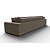 Sofá Retrátil e Reclinável Estocolmo 3,86m em Suede Real Castor - Home Mobily - Imagem 8