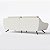 Sofá Moscou Living Modulado 1,96m em Linho Espuma Do Mar - Home Mobily - Imagem 6