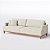 Sofá Doha com Chaise e Sommier de 2,70m em Linho Bege Claro - Home Mobily* - Imagem 5