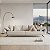 Sofá Living Modulado San Marino 2,76m em Linho Off White Creme - Imagem 2