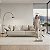Sofá Living Modulado San Marino 2,16m em Linho Off White Creme - Imagem 6
