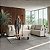 Sofá Living Modulado Mosaico 2,54m x 2,07m em Couro Off White Areia - Imagem 6
