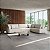 Sofá Living Modulado Mosaico 2,54m x 2,07m em Couro Off White Areia - Imagem 10