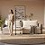 Sofá Cama Berlim Sem Caixa 2,20m em Linho Off White Natural e Corino Cinza - Imagem 6