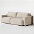 Sofá Cama Retrátil New Denver 2,40m em Suede Veludo Cod 63 - Home Mobily* - Imagem 1