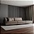 Sofá Living Monte Carlo Suede Veludo Cinza Chumbo* - Imagem 10