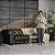 Sofá Living Fixo Chesterfield 2,80m em Couro Musgo - Imagem 6