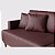 Sofá Living Fixo Doha 2,70m em Couro Burgundy - Imagem 3