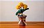 Vaso com Flores em crochê - Imagem 4