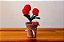Vaso com Flores em crochê - Imagem 3