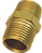 niple latão 1/2" - Imagem 1