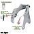 Pedal Acelerador Suspenso BugTech 2024 Branco - Imagem 1
