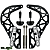 Braço de capo dobradiça para Fusca Personalizado BugTech MOD2 FRENTE/TRAZ - Imagem 1