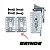Kit Pedal Suspenso Fusca Novo Branco+ Sapatilha Pedal Branco - Imagem 1