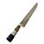 Faca para churrasco picanheira inox 10" cabo misto madeira e chifres - Imagem 4