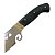 Faca para churrasco FULL TANG mod. Naipes inox 10" cabo resina acrilica - Imagem 2