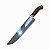 Picanheira FULL TANG inox 10" cabo em madeira nobre - Imagem 1