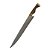 Faca churrasco FULL TANG inox 10" cabo madeira nobre - Imagem 1