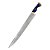 Faca para churrasco FULL TANG inox 12" cabo em Resina - Imagem 1
