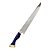 Faca para churrasco FULL TANG inox 12" cabo em Resina - Imagem 6