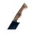 Faca churrasco FULL TANG carbono fosfatizado 8" cabo em madeira nobre - Imagem 2