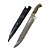 Faca para churrasco mod. Naipes, Full Tang 10" em Aço Inox – Cabo em Madeira Nobre - Imagem 2