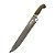 Faca para churrasco mod. Naipes, Full Tang 10" em Aço Inox – Cabo em Madeira Nobre - Imagem 1