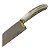 Faca para churrasco picanheira inox 10" cabo em chifre de cervo - Imagem 5