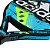 Raquete de Beach Tennis Adidas BT 3.0 Preta Verde Azul e Limão - Imagem 3