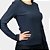 Blusa Térmica Peluciada Gola Redonda – Feminina Marinho - Imagem 1