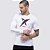 Camiseta DROP SHOT GAME 2.0 – Masculina Branco - Imagem 2