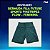 Bermuda Fila Future Sports Pinstripes Flow – Feminina - Imagem 1