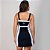 Vestido Slim Compass – Preto com Branco - Imagem 2