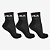 Tripack Fila Cano Médio Unissex - Preto - Imagem 1