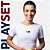 T-shirt Clássica Branca Go Padel – Coleção Play Set - Imagem 1