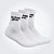 Kit 3 Meias Reebok Cl 1/2 Toalha – Masculino Branco - Imagem 1