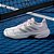 Tênis Adidas Courtjam Control 3 – Feminino Cloud White / Silver Metallic / Lucid Pink - Imagem 4