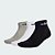 Meias Adidas Linear Ankle Cushioned Kit 3 pares – Masculinas - Imagem 1
