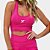 Top DROP SHOT ESTRELA 1.0 Azul – Rosa - Imagem 1