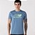Camiseta New Balance Multi Color Performance – Masculina Azul Antigo - Imagem 1