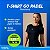 T-shirt Básica Go Padel Áxis 2026 – Feminino Preto - Imagem 1