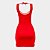 Vestido Short DROP SHOT Vermelho - Imagem 4