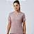 Blusa Fila Basic Train III Feminina Rosa Malva Mescla - Imagem 1