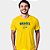 Camiseta Go Padel Go Brasil Masculina Amarela - Imagem 1