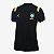 Camiseta Brasil Jordan Academy Pro 2026 Treino Feminina - Preto+Amarelo - Imagem 2