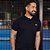 Camiseta Polo Elegance Go Padel Masculina Preto - Imagem 1