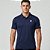 Polo Fila Tennis Line III Masculina Marinho Carbono - Imagem 1