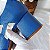 SCARPIN SALTO BAIXO BLOCO COURO AZUL BIC CONFORTAVEL - Imagem 5